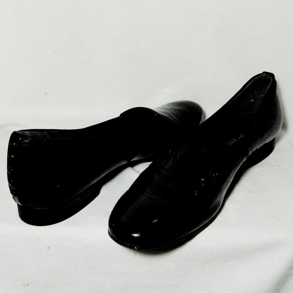 Paul Green Munchen Black Patent Loafers Euro 40